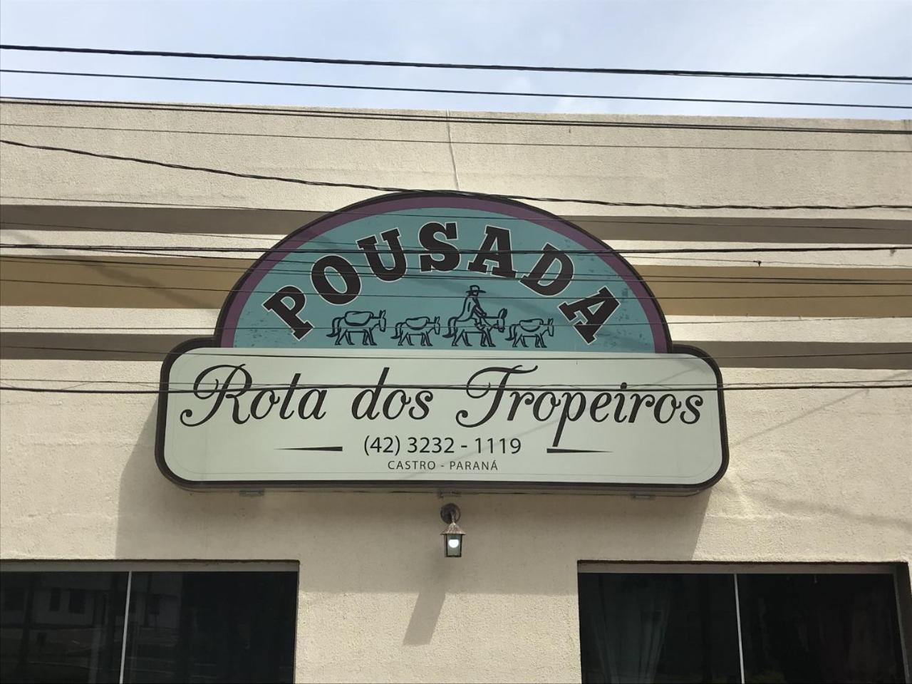 Hotel Rota Dos Tropeiros Castro Eksteriør bilde